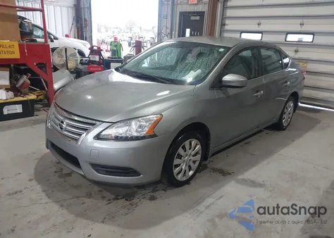 2014 Nissan Sentra Sv из США, поврежденный, VIN 3N1AB7AP8EY220375